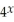 <strong> The above graph is best represented by</strong> A) y = B) y = C) y = D) y = E) y = ln 4