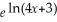 If   = 7,then x =