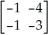 <strong>If A = where A is 2 × 2 and = i - 2j,then matrix A is given by</strong> A) B) C) D) E)