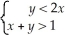 <strong>The region indicated in the diagram is described by</strong> A) B) C) D) E)