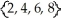 <strong>If S = is a sample space of an experiment with events E = And Then E ∩ F' =</strong> A) B) C) D) E)