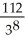 <strong>A biased coin is tossed 8 times.If the probability of heads appearing on any toss is ,then the probability that exactly six heads appear is</strong> A) B) C) D) E)