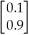 If = is an initial state vector for the transition matrix T = ,compute the state vector .