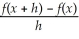 If f(x)= 2x + 7,find by treating x as a constant.