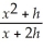 <strong> =</strong> A) 0 B) x C) -∞ D) ∞ E) does not exist