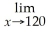 If the profit function for a certain business is given by: P(x)= 225x - - 800,use the rule about the limit of a polynomial function to determine P(x).