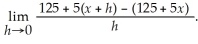 The length of a material increases as it is heated up according to the equation The rate at which the length is increasing is given by: Calculate this limit.