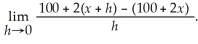 The length of a material increases as it is heated up according to the equation The rate at which the length is increasing is given by: Calculate this limit.