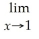 Let f(x)= .For each of the following,find the limit.If the limit does not exist,so state or use the symbol ∞ or -∞ where appropriate.Hint: Sketch the graph of f. (a) f(x) (b) f(x) (c) f(x) (d) f(x) (e) f(x)