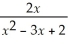 Find the value(s)of x for which f(x)=    is discontinuous.