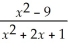 Let f(x)= .The only value(s)of x for which f is discontinuous is (are)
