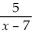 Use the definition of continuity to show that f(x)= is continuous at x = 6.