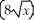 The demand D for a product at price x is given by D = 8 .Find and discuss what happens at