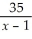 The demand D for a product at price x is given by D = +40.Find and discuss what happens at x = 1.