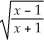 Find y' if y = ln .