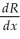 The Reynolds number is a quantity that relates to the flow of a liquid.If it is given by the equation where x is the radius of the tube the liquid flows through and A and B are positive constants,find .