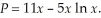 At a football game concession stand,the profit P from selling x number of T-shirts (in hundreds)is given by Find .Use your graphing calculator to graph both P and on the same set of axes.Verify that when the graph of P reaches its peak,the graph of crosses the x-axis.