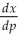 A shoe company is planning a new brand of walking shoe for the market.Research shows that x,the number of shoes sold (in thousands)at a price of $p,can be approximated by x = -2ln where Find .