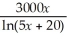 The total revenue from the sales of a certain product are given by R(x)= .Find the marginal revenue.