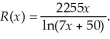 The total revenue from the sales of a certain product are given by Find the marginal revenue.