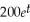 Suppose a population is growing according to the equation P = .Find the rate of growth of the population, .