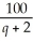 Determine the point elasticity η of the demand equation p = ,where p > 0 and q > 0.