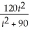 The total sales x ( in hundred thousands)for a music CD t months after the CD is released can be approximated by x = .Use logarithmic differentiation to find .