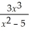 Find the vertical and non-vertical asymptotes of the following function.Do not sketch its graph. y =