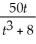 A released film has a revenue given by R(t)= ,where R(t)is in millions of dollars and t is the number of weeks after its release.Sketch the graph of this function.