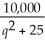 The demand equation for a monopolist's product is p = ,where p is the price per unit (in dollars)when q units are demanded. (a)Determine the value of q for which revenue is maximum. (b)What is the maximum revenue?
