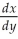 If y = ( + 3 ,find .