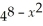 Find the differential in terms of x and dx. y =