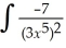 Find the indefinite integral dx.