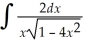 Use the formula = - ln + C to find .