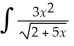 Use the table below to determine dx.Indicate the formula number employed. I. + C II. + C III. + C IV. + C
