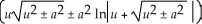 Use the table below to determine dx.Indicate the formula number employed. I. + C II. + C III. + C IV. + C