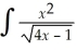 Use the table below to determine dx.Indicate the formula number employed. I. + C II. + C III. + C IV. + C