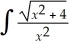 Use the tables to find: dx