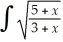 Use the tables to find: dx