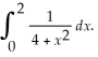 Use Simpson's rule with n = 4 to find an approximate value of
