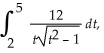 The velocity of an object is given by V(t)= ,where t is the time in seconds and V(t)is the speed in feet/sec.Use n = 6 and the trapezoidal rule to approximate the distance moved over the interval .