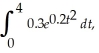 A yeast culture is growing at a rate of A'(t)= 0.3 where t is the time in hours and A(t)is the amount in grams.Use n = 8 and the trapezoidal rule to approximate the amount the culture grew over the first four hours.