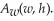 An empirical formula relating the surface are A (in square inches)of an average human body to the weight w (in pounds)and the height h (in inches)of the person is A(w,h)= 15.64 .Find Then find and interpret (105,64).