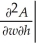 An empirical formula relating the surface area A (in square inches)of an average human body to the weight w (in pounds)and the height h (in inches)of the person is A(w,h)= 15.64 . Find and .