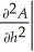 An empirical formula relating the surface area A (in square inches)of an average human body to the weight w (in pounds)and the height h (in inches)of the person is A(w,h)= 15.64 . Find and .