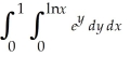 Evaluate:  