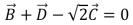 <strong>Four vectors all have the same magnitude.The angle \theta between adjacent vectors is 45 ° as shown.The correct vector equation is: </strong> A) B) C) D) E)