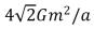 <strong>Each of the four corners of a square with edge a is occupied by a point mass m.There is a fifth mass, also m, at the center of the square.To remove the mass from the center to a point far away the work that must be done by an external agent is given by:</strong> A)4Gm<sup>2</sup>/a B)-4Gm<sup>2</sup>/a C) D) E)4Gm<sup>2</sup>/a<sup>2</sup>