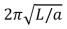 <strong>A simple pendulum is suspended from the ceiling of an elevator.The elevator is accelerating upwards with acceleration a.The period of this pendulum, in terms of its length L, g and a is:</strong> A) B) C) D) E)