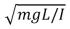 <strong>The angular frequency of a simple pendulum depends on its length and on the local acceleration due to gravity.The rate at which the angular displacement of the pendulum changes, dθ/dt, is:</strong> A) B) C)2π D) E)none of the above